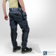 Jean de travail stretch Blaklader X1900 Denim 3 quart dos