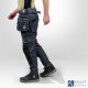 Jean de travail stretch Blaklader X1900 Denim profil 01