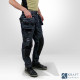 Jean de travail stretch Blaklader X1900 Denim profil 02