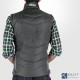 Gilet de travail sans manche Dike Giant brun charbon