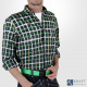 Chemise de travail manche longue FHB Alois vert oilive