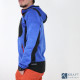 Gilet de travail à capuche Blaklader 4930 bleu roi noir