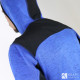 Gilet de travail à capuche Blaklader 4930 bleu roi noir