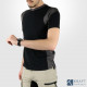 T shirt travail homme Cofra Java anthracite noir