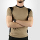 T shirt travail homme Cofra Java noir khaki