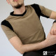T shirt travail homme Cofra Java noir khaki