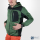 Gilet de travail à capuche Blaklader 4930 vert armée noir