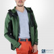 Gilet de travail à capuche Blaklader 4930 vert armée noir