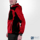 Gilet de travail à capuche Blaklader 4930 rouge noir