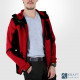 Gilet de travail à capuche Blaklader 4930 rouge noir