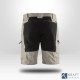 Short de travail stretch Blaklader beige noir
