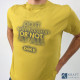 T shirt de travail "Do it" Dike jaune ocre