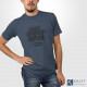 T shirt de travail "Do it" Dike bleu poudre