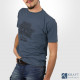 T shirt de travail "Do it" Dike bleu poudre