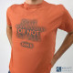 T shirt de travail "Do it" Dike rouge tomate