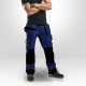 Pantalon artisan bicolore Blaklader marine noir