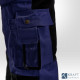 Pantalon artisan bicolore Blaklader marine noir