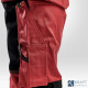 Pantalon artisan bicolore Blaklader rouge noir