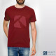 T shirt homme Kraft Workwear rouge