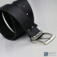 Ceinturon en cuir une broche FHB noir