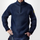 Pull de travail en laine Snickers marine