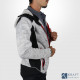 Gilet de travail à capuche Blaklader 4930 gris noir