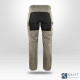 Pantalon de travail femme stretch Blaklader beige noir