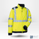 Veste haute visibilité softshell Cofra jaune fluo