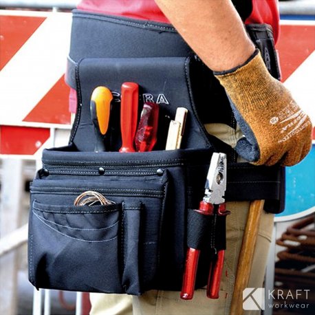 Sacoche à outils de charpentier Cofra - Kraft Workwear