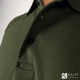 Polo de travail respirant anti-odeurs Blaklader vert armée