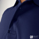 Polo de travail respirant anti-odeurs Blaklader marine