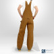 Salopette Carhartt Overall marron