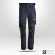 Pantalon de travail stretch Snickers bleu