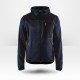 Gilet de travail à capuche Blaklader 4930 marine foncé noir