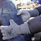 Gants de travail en cuir pour industrie lourde Cofra Inox 15