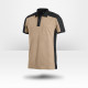 Polo bicolore FHB Konrad beige