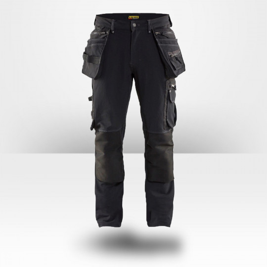 Exemple de pantalon de travail multipoches avec poches volantes