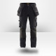 Pantalon de travail stretch haut de gamme pour artisan x1900