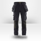 Pantalon de travail stretch haut de gamme pour artisan x1900