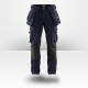 Pantalon de travail stretch haut de gamme pour artisan x1900