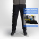 Pantalon de travail stretch Snickers noir