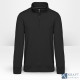 Sweat-shirt de travail col zippé personnalisable
