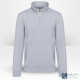 Sweat-shirt de travail col zippé personnalisable