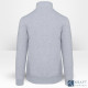 Sweat-shirt de travail col zippé personnalisable