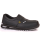 Chaussures de cuisine confortables noires Giasco
