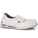 Chaussures de cuisine confortables blanches Giasco