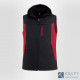 Veste de travail sans manche FHB Justus gris noir