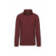 Sweat-shirt de travail col zippé personnalisable