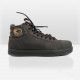 Bottine S3 cuir type converse marron Cofra Stoppata