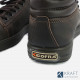 Bottine S3 cuir type converse marron Cofra Stoppata